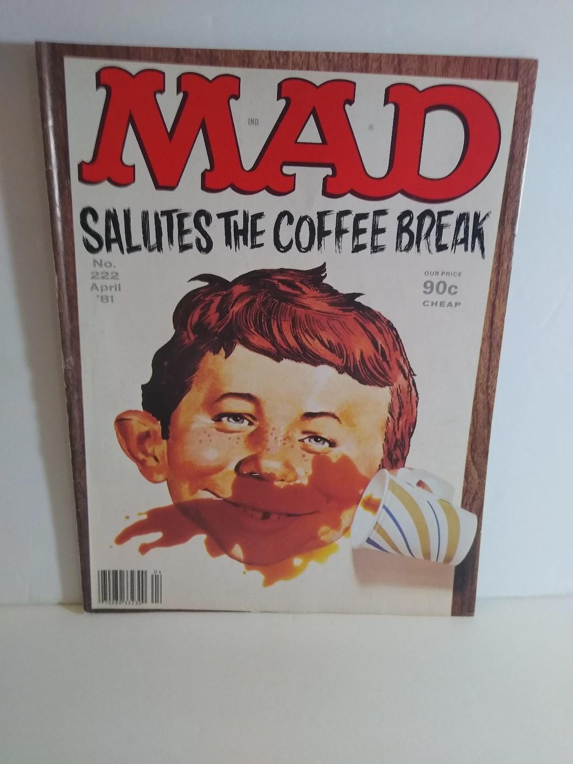 MAD Magazine #222 April 1981 Dressed to Kill Movie Satire That's