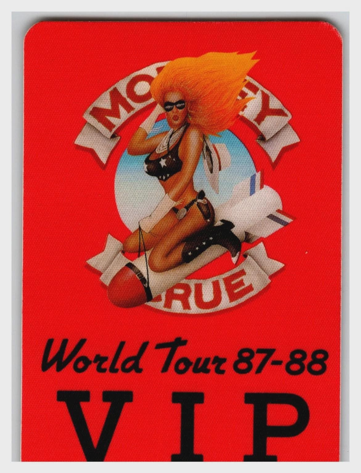 Vintage Motley Crue Backstage Pass - Etsy