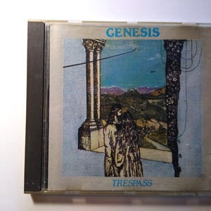 Genesis Trespass CD Early UK Edition No Barcode CASCD 1020 W. Germany On Insert