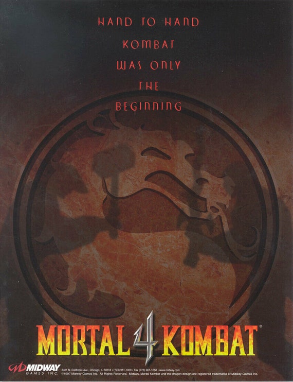  Mortal Kombat 4 : Video Games