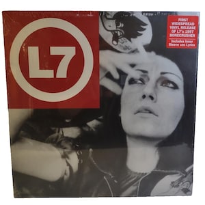 L7 The Beauty Process Triple Platinum Vinyl LP Record Album Sealed Hype Punk Unique Gift