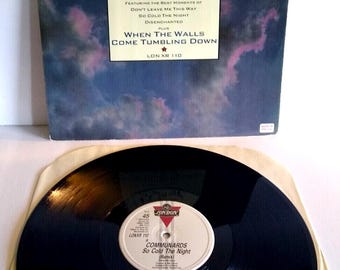 Communards "So Cold The Night" Remix 12" Vinyl, 1986 UK Pressing
