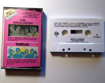 The Association The Turtles Back To Back Collection Cassette Tape 1960s Hits