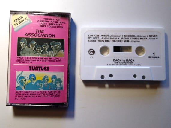 The Association the Turtles Back to Back Collection Cassette Tape