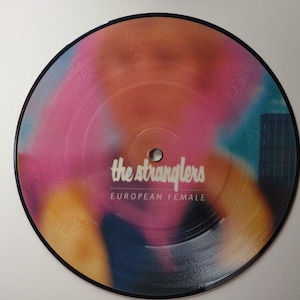 The Stranglers European Female 7&quot; Picture Disc Vinyl Record New Wave Post-Punk Unique Gift