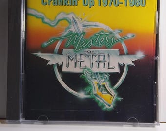 Masters of Metal - Crankin' Up 1970-1980 CD 1989 Compilation Hard Rock BOC T Rex
