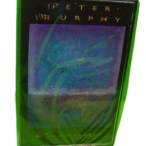 Peter Murphy Cascade Sealed New Cassette Tape Album 1995 Goth Post-Punk Bauhaus Unique Gift