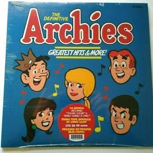 The Archies Definite Greatest Hits & More Vinyl LP Blue Ltd Ed 1000 Sugar Sugar Unique Gift