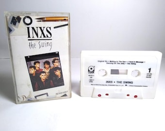 INXS The Swing Cassette Tape 1984 New Wave Pop Rock Music Audio Original Sin