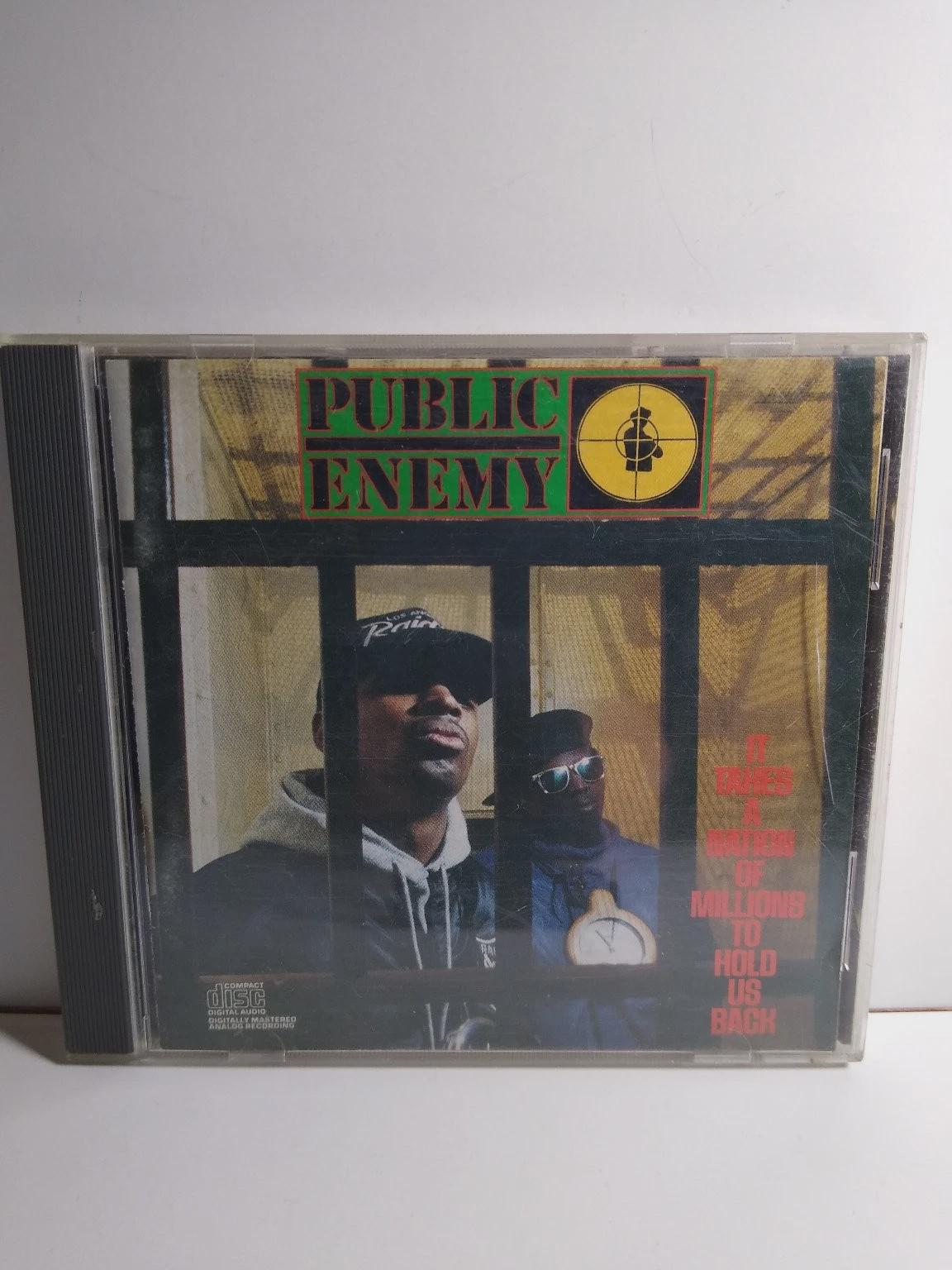 Public Enemy - It Takes A Nation of Millions CD 1988 Def Jam Hip
