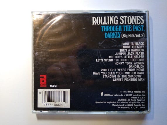 The Rolling Stones Through the Past Darkly: Big Hits Volume 2 West