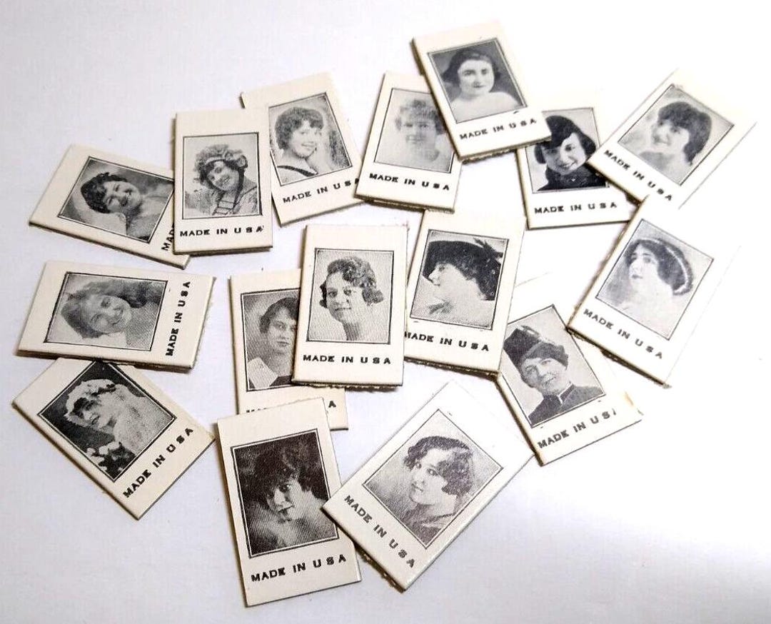 Exhibit Supply Radio Arcade Cards for Single Men 16 Different Complete ...