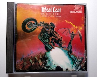 Meat Loaf – Bat Out Of Hell Audio CD Remastered (1990) Classic Pop Rock Music