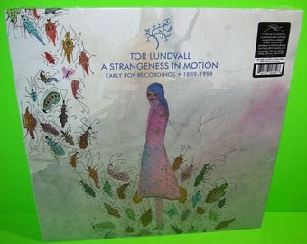 Tor Lundvall A Strangeness In Motion Blue Clear Vinyl LP Limited Edition Electro Vintage