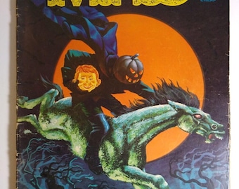 Revista MAD, número de Halloween, Jinete sin cabeza, diciembre de 1960, n.° 59, parodia de Lassie