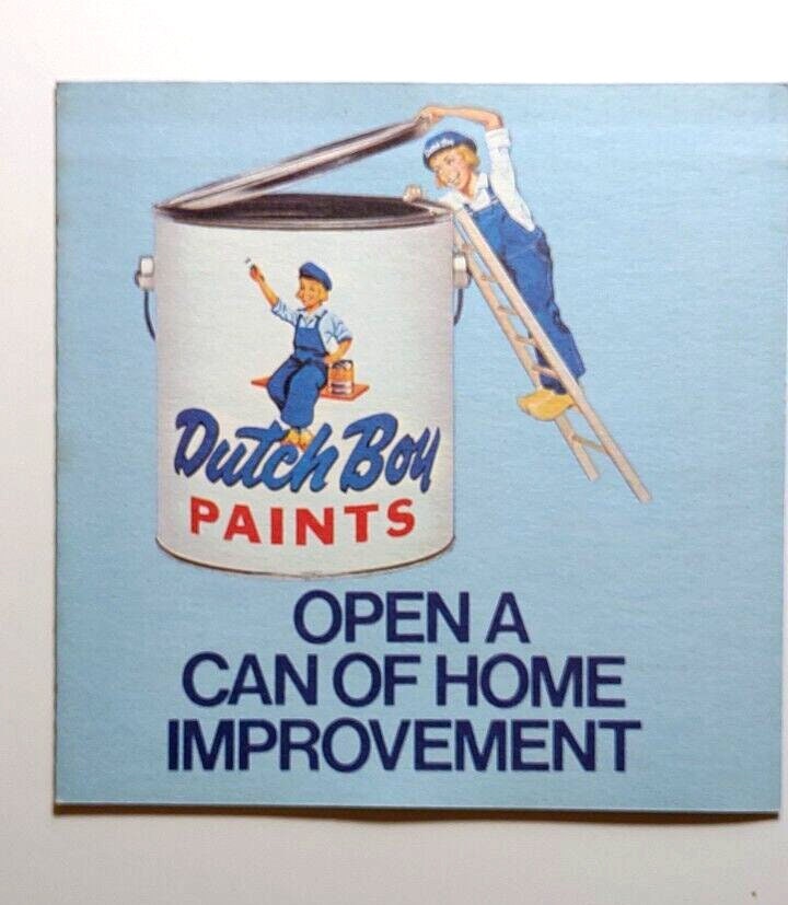 レア アンティーク DUTCH BOY PAINT バケツ ビンテージ 古道具 DUTCH BOY
