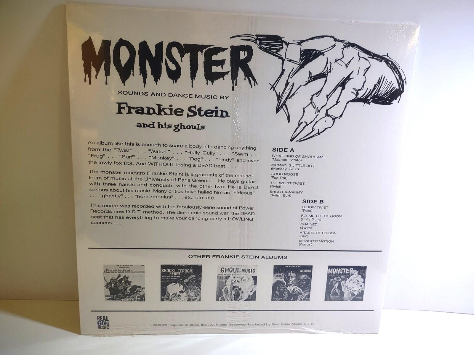 Frankie Stein and His Ghouls Ghoul Music Vinyl LP Record Horror