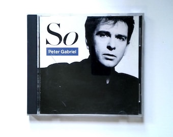 Peter Gabriel - So CD (1986 Geffen Records) Sledgehammer Don't Give Up Classic