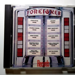 Records by Foreigner CD 1983 Atlantic Classic Hard Pop Rock Hits Collection