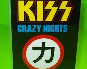 KISS Crazy Nights Backstage Pass Original Hard Rock Music Concert Show 1987 Unique Gift