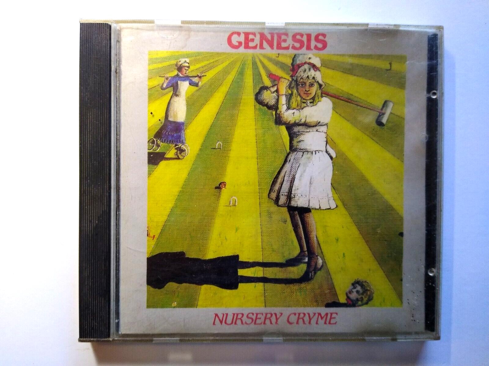 Genesis Nursery Cryme CD Early UK Edition No Barcode Japan on