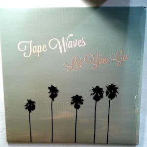 Tape Waves - Let You Go (Ltd Ed Blue/Pink Swirl Vinyl LP + Flexi Disc) - 2nd Ed