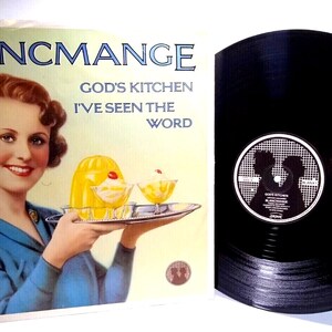 Blancmange God&#39;s Kitchen I&#39;ve Seen The Word 12&quot; Vinyl Record Synth-Pop New Wave Unique Gift