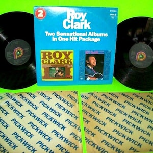 Roy Clark - Silver Threads And Golden Needles 2X Vinyl LP - Vintage Country 70s