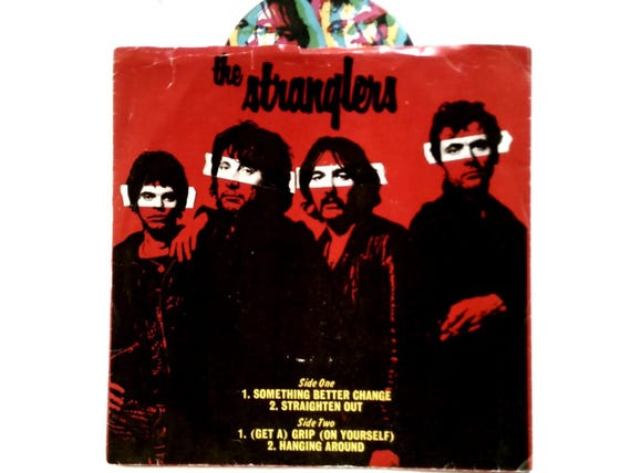 The Stranglers Something Better Change Four Track EP Pink Marble
