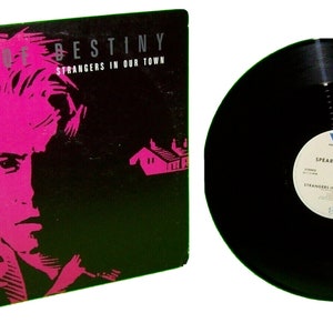 Spear of Destiny Strangers In Our Town Vinyl 12&quot; Record Post-Punk Goth Promo Unique Gift