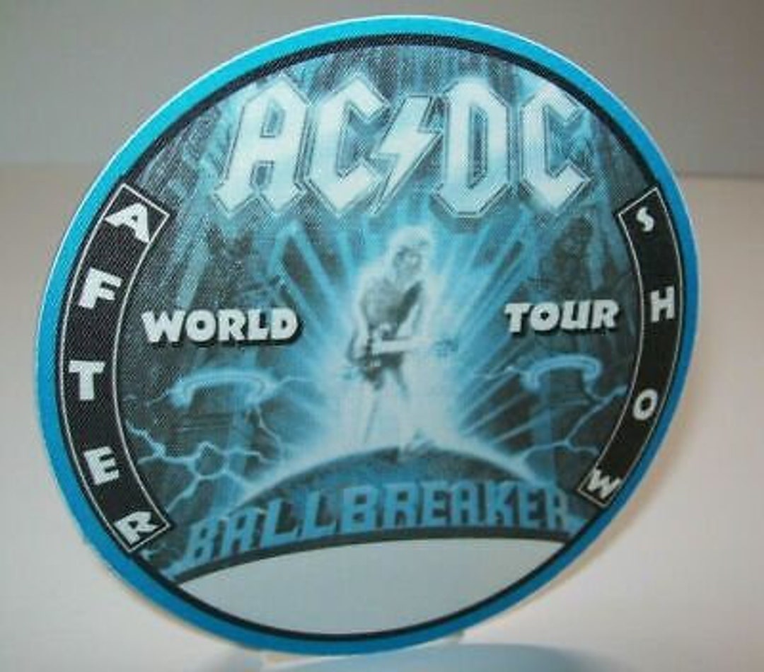 AC/DC Vintage Backstage Pass Ballbreaker Tour Original 1996 Original ...
