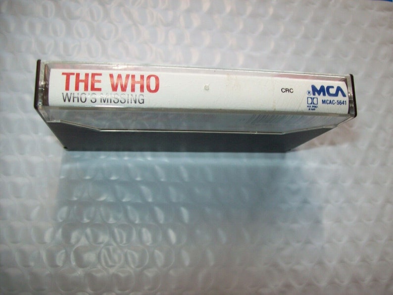 The Who Who's Missing Cassette Tape Columbia House Club Edition Classic Rock Music Gift Unique Gift image 8