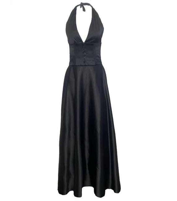 halter top tennis dress Dragonwing Showcase Tennis Dress Black Youth Small main image 1