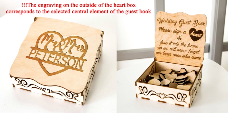 Drop Top Guest book Guest Book Idea Wedding Guestbook Drop Box Wedding Wedding Guest Book Alternative Guest Book Wedding Guest Book