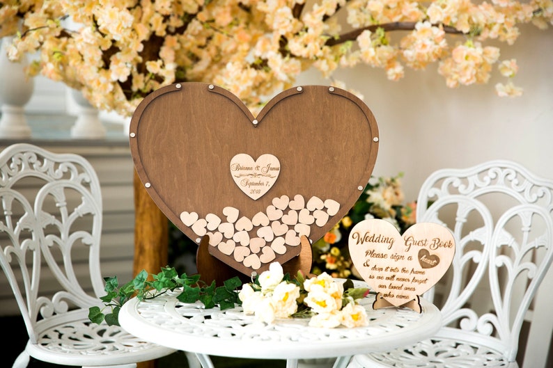 Drop Top Guest book Guest Book Idea Wedding Guestbook Drop Box Wedding Wedding Guest Book Alternative Guest Book Wedding Guest Book