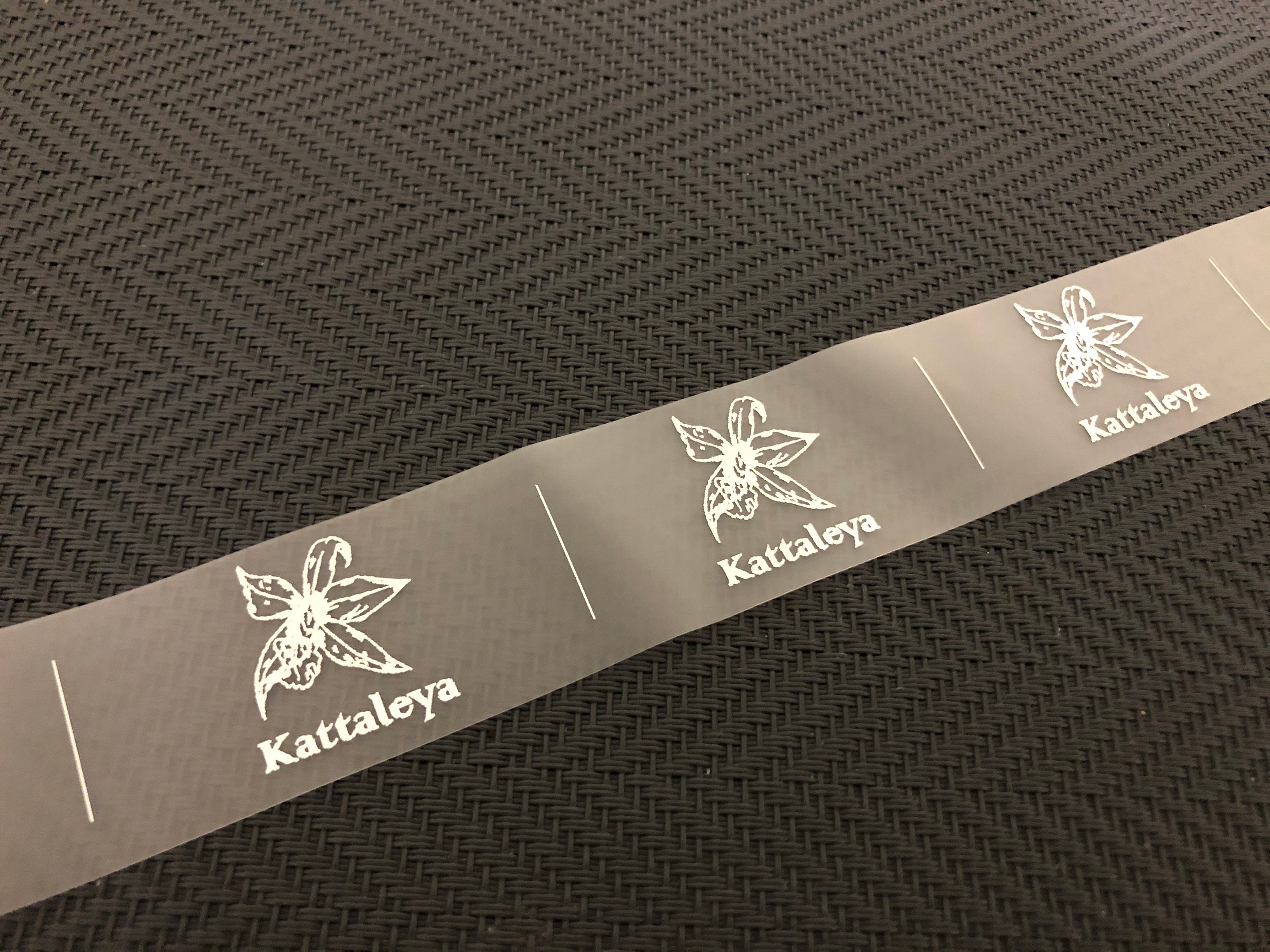 100 Custom Silicone tags Silicone ribbon label Custom clothing Etsy