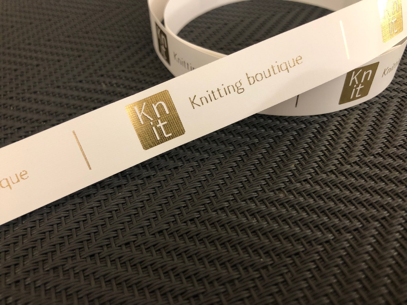 100 Custom Nylon tags and labels Nylon ribbon label Custom Etsy