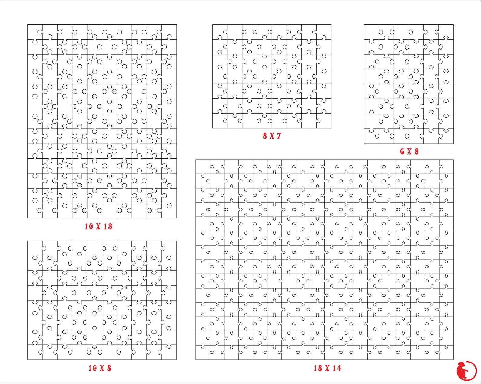 Puzzle Pack Svg File Instant Download All Files Are - Etsy