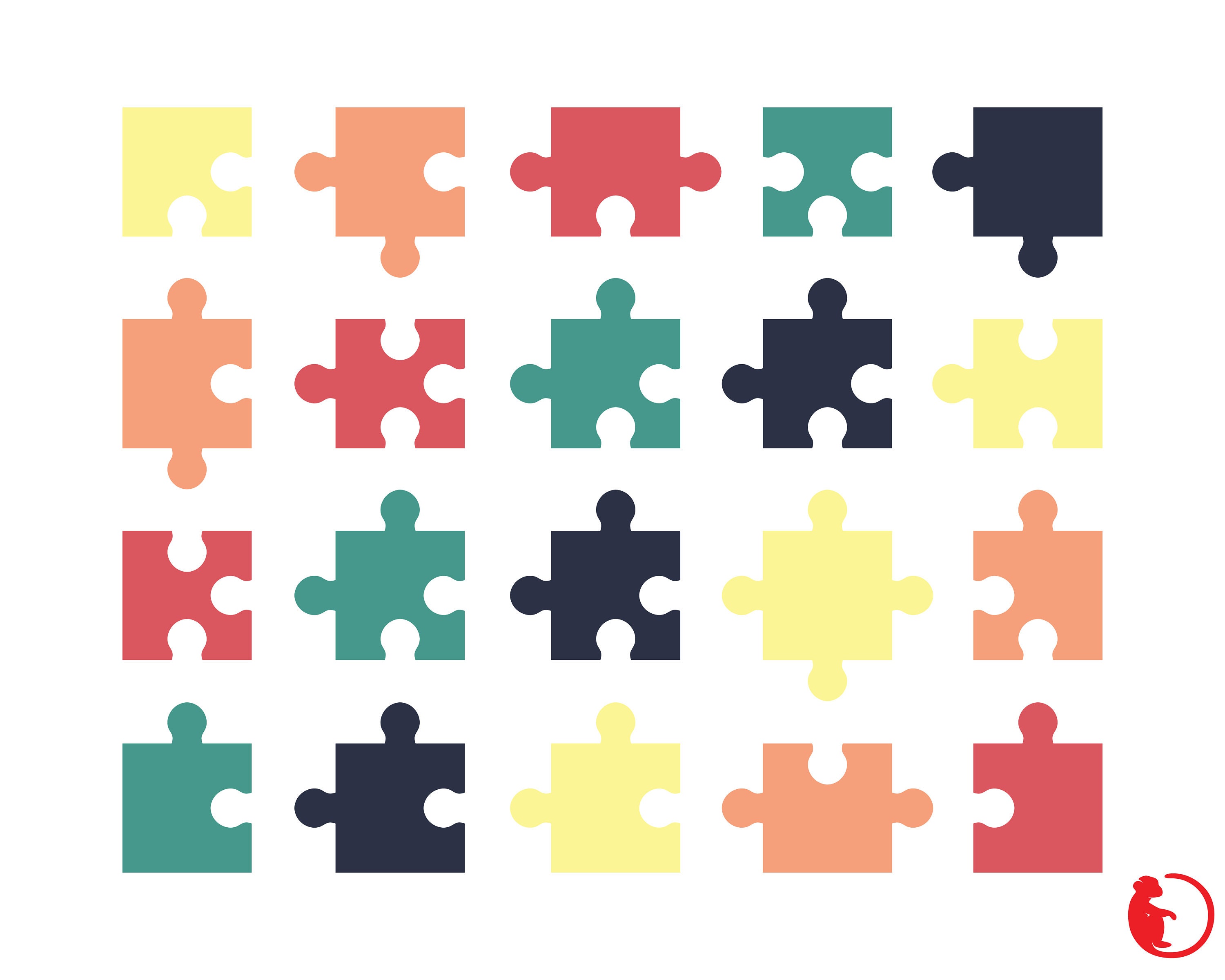SVG File for Cricut Puzzle Piece SVG File Jigsaw With Etsy UK