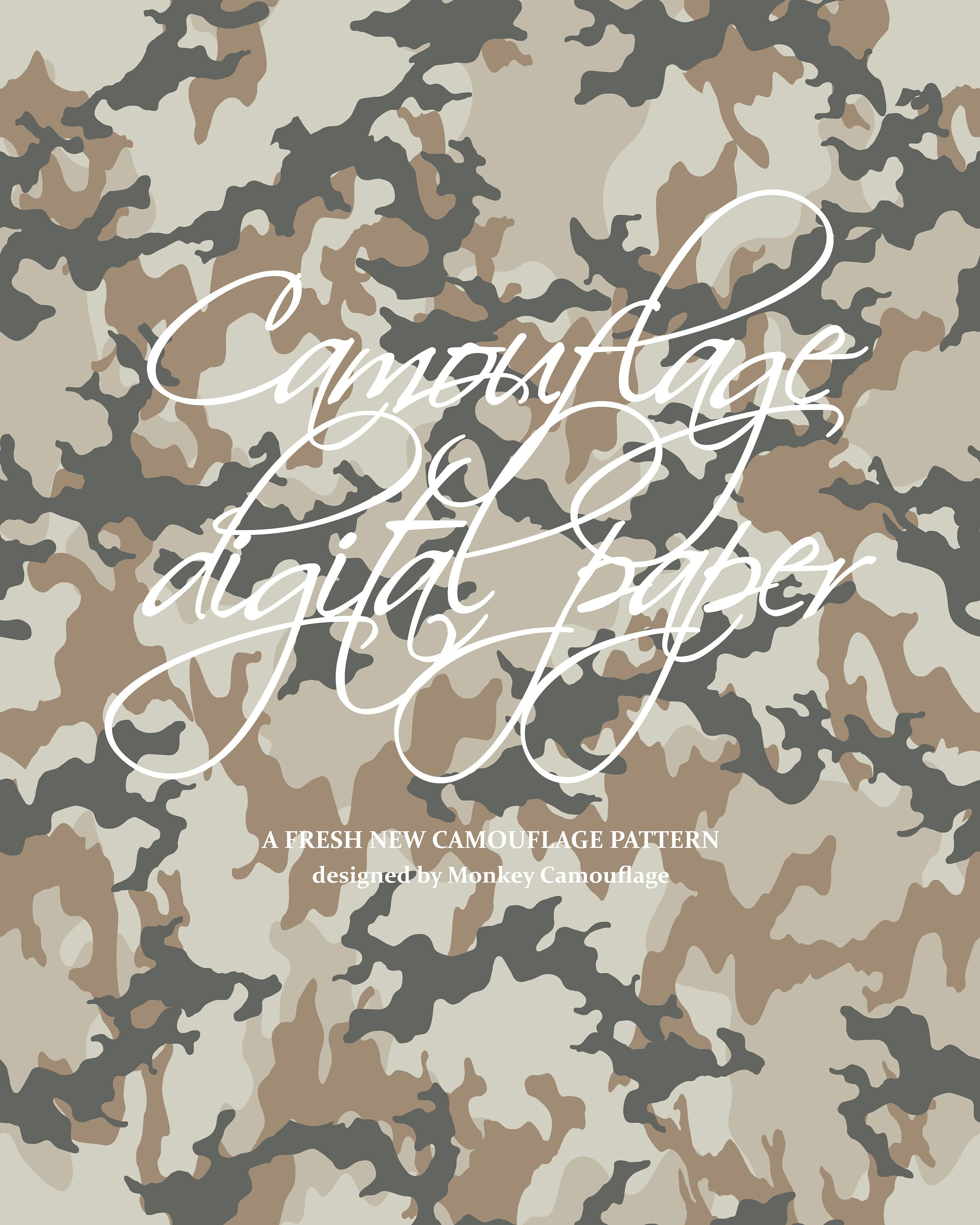 Camouflage Digital Paper in 29 Different Sizes.military - Etsy