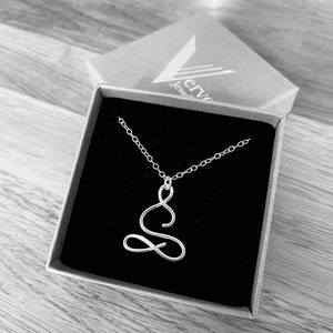 Yoga necklace, yogi gift, yogi necklace, yoga gift, yoga teacher gift, yoga pose necklace, yoga jewellery