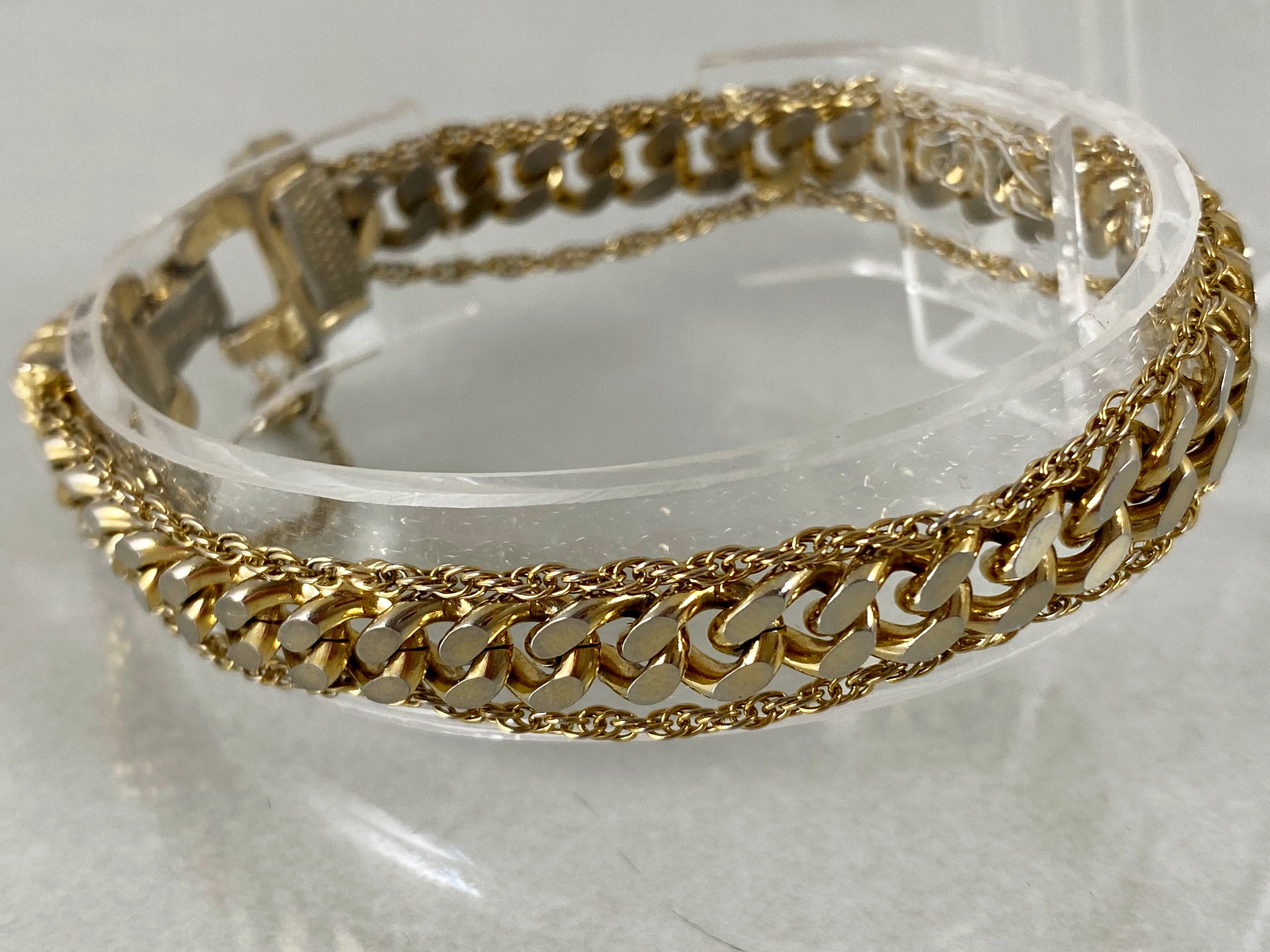 Vintage goldette bracelet Clearance
