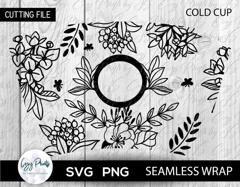 Free Free 86 Flower Tumbler Wrap Svg SVG PNG EPS DXF File