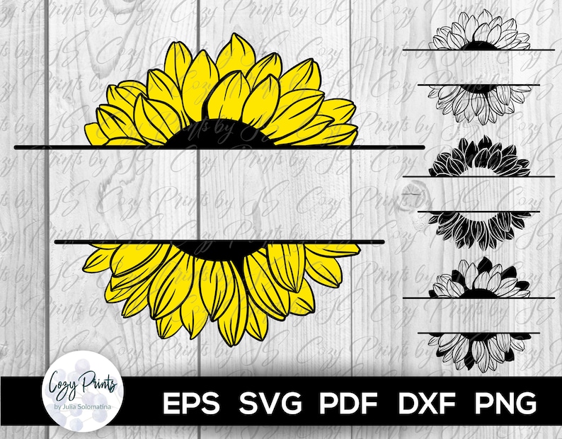 Free Free 128 Split Sunflower Svg Free SVG PNG EPS DXF File