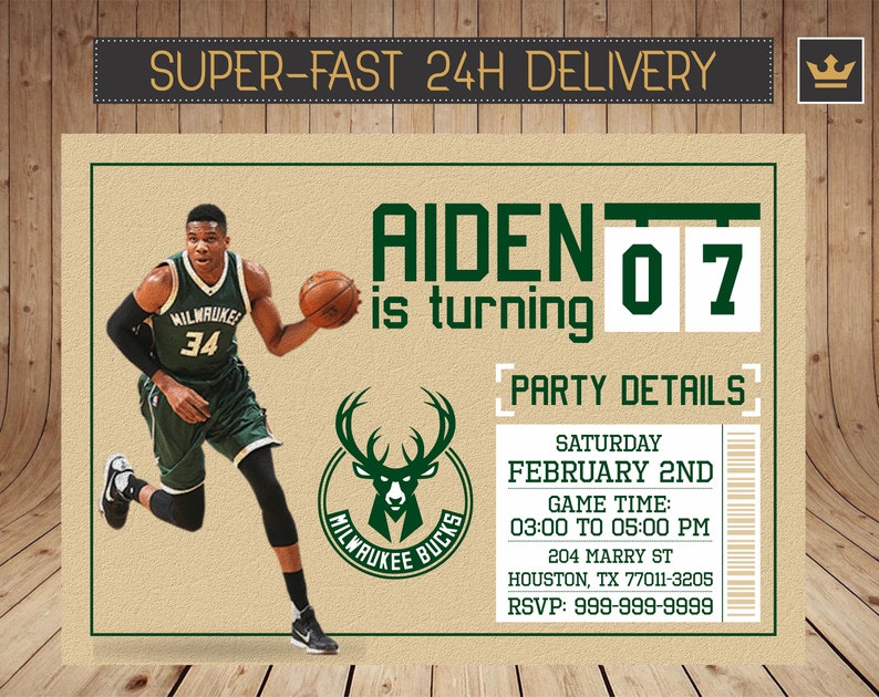 Milwaukee Dollars Invitation, Giannis Antetokounmpo Celebration Invites, Milwaukee Pounds Birthday Invitation, Printable Pounds Invite, Customized image relating to Milwaukee Bucks Schedule Printable named Milwaukee Dollars Invitation, Giannis Antetokounmpo Occasion Invites, Milwaukee Pounds Birthday Invitation, Printable Dollars Invite, Personalized