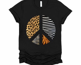 Peace to Africa T Shirt | Africa Tee | Peace Shirt | Africa T