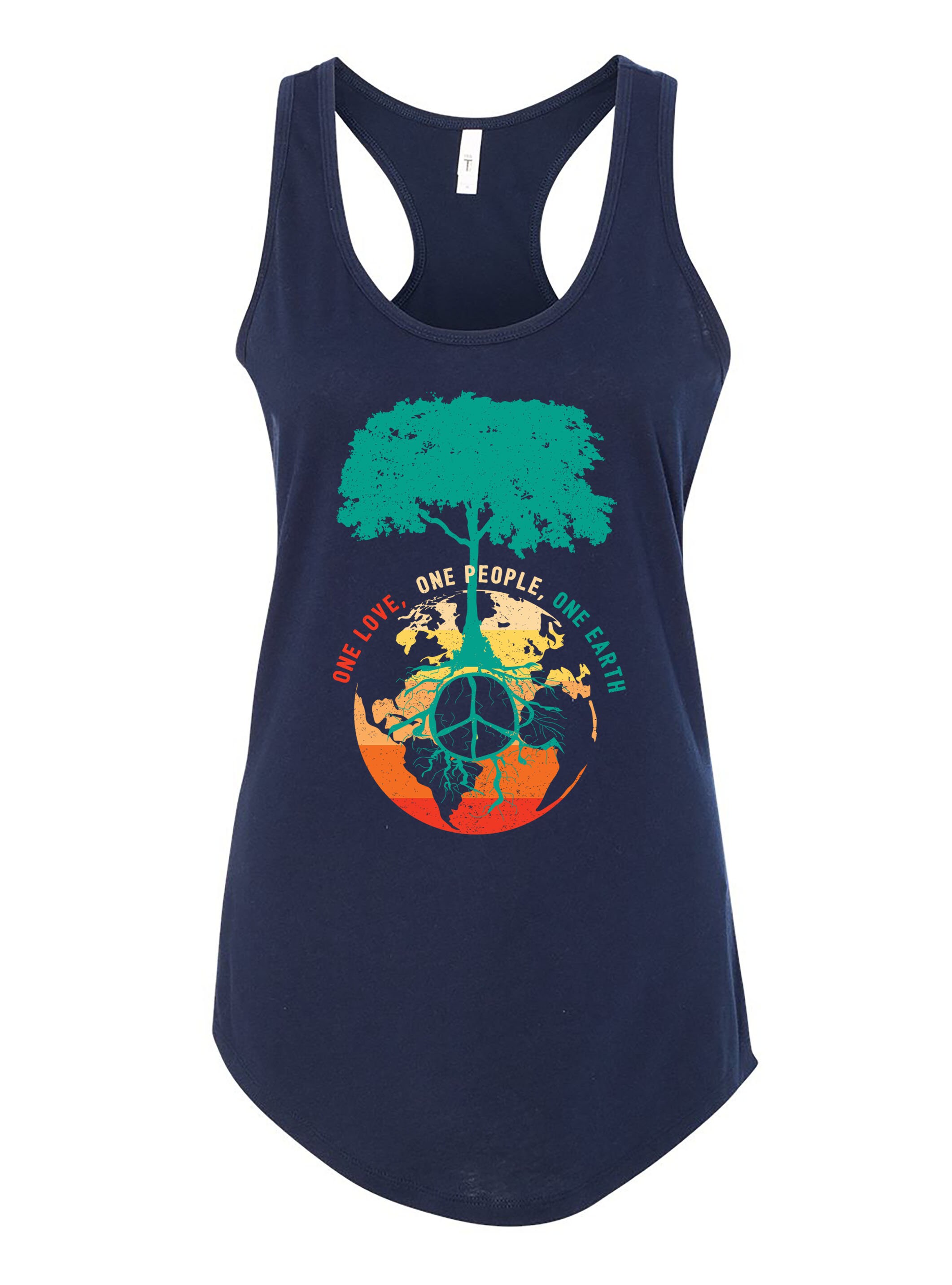 Women's World Peace Tree Love People Peace Sign Earth Day - Etsy