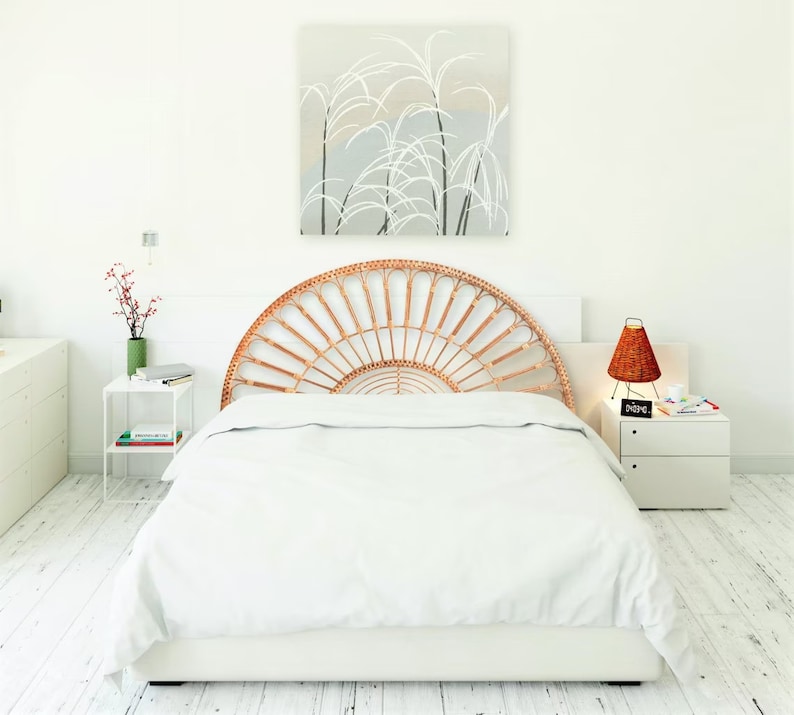 Buy Rattan Headboard, Headboard Wood, Rattan Furniture, Headboard