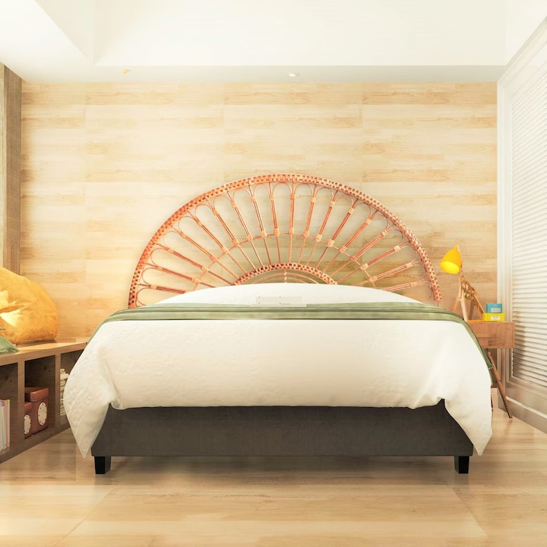 Buy Rattan Headboard, Headboard Wood, Rattan Furniture, Headboard