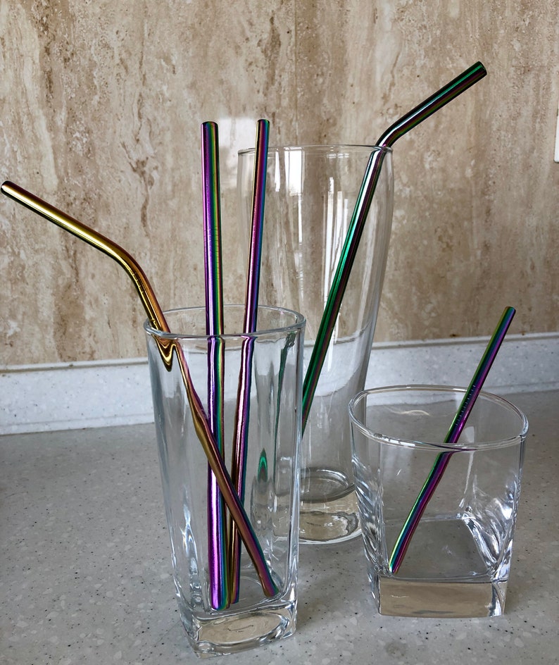Custom Bulk Order Reusable Straw Packs Straw Brush Straw Etsy